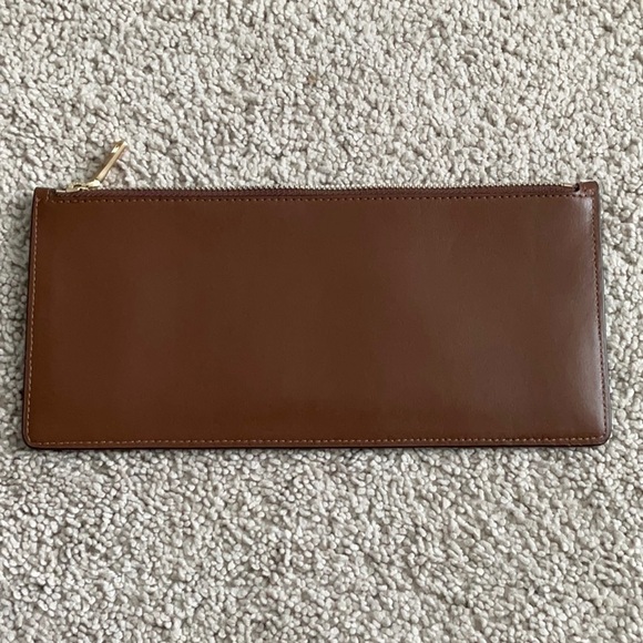 Coach Brown Leather Pouch - Picture 4 of 5